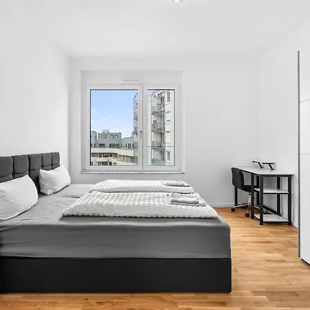 Apartament Exquis Design 4-zimmer Art-deco I Balcony I Family-friendly I Parking I Office